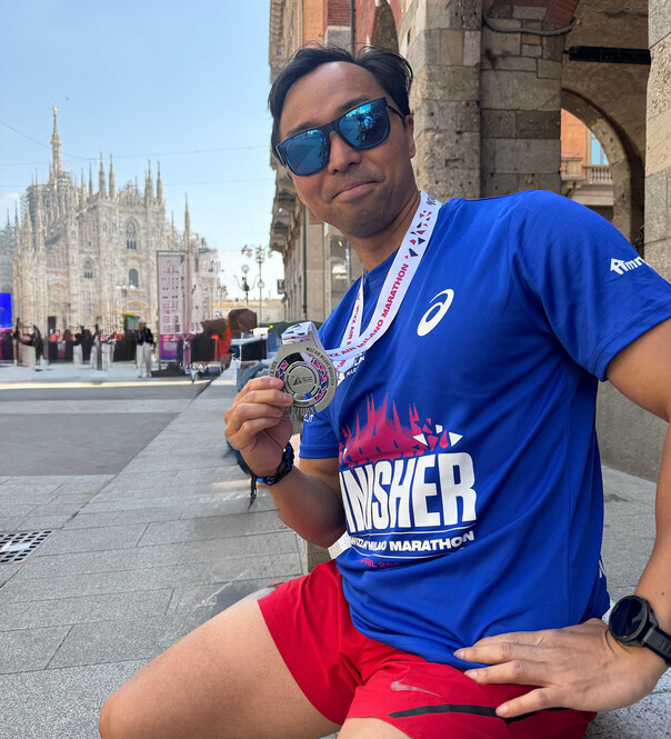 Ric's Marathon Success
