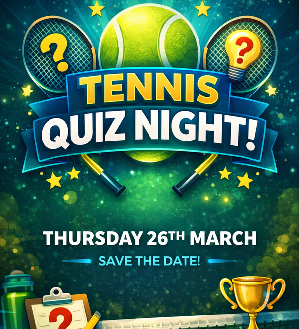 Racquets Quiz Night – Thursday 26/03 (Save the Date!)
